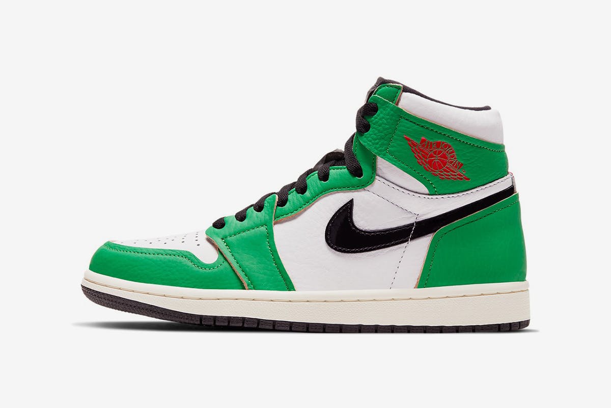 green retro jordans